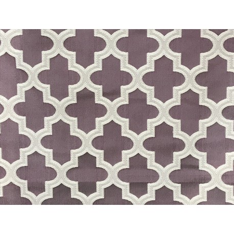 Purple Bishop Jacquard Heavy-Duty Upholstery