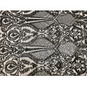 Four-Way Stretch Black Sequin Lace On Power Mesh