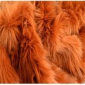 Amber Shaggy Long Pile Faux Fur