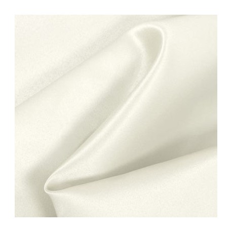 Ivory Matte Satin (Peau de Soie)