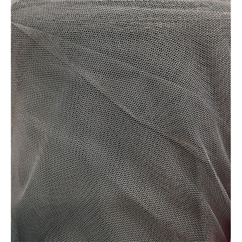 Dark Grey English Net Available by the Yard- J S International Textile