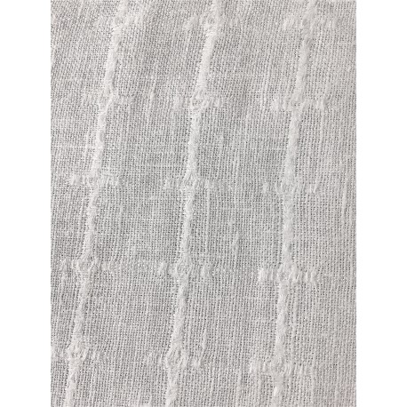 White Jacquard Linen