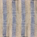 Lithuanian Three Tone Blue Beige Stripe Jacquard Linen