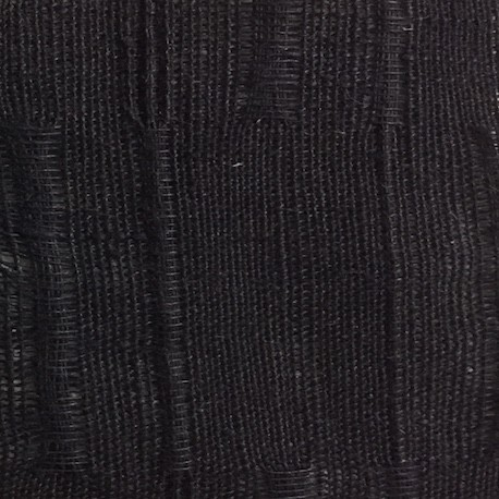 Black Lithuanian Long Rice Jacquard Linen