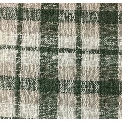 Green Rustic Multi Tone Mesh Novelty Linen