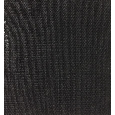 Black Hankie 3.5 oz Linen