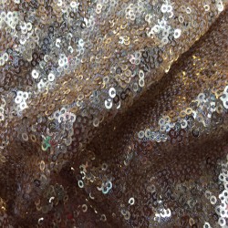 Gold All Over Mini Disk Sequins