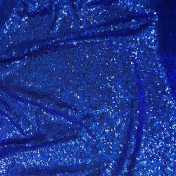 Royal Blue Mini Disk Sequin