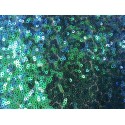 Iridescent Green/Blue Mini Disk Sequin